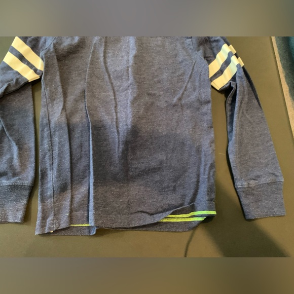 Osh Kosh Baseball  Home Run King All Star Baseball Long Sleeve Shirt Size 8 Boys - Picture 7 of 8